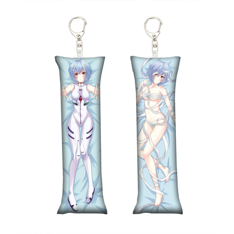 [新世纪福音战士EVA小抱枕钥匙扣迷你背包挂件Mini Dakimakura挂饰] → Персонаж Евангелиона EVA мини-ободок-сердечник брелок мини-рюкзак подвеска