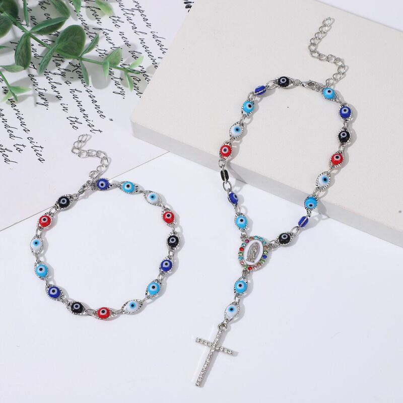 New Devil's Eye Bracelet Casual Trendy Hand Jewelry Blue Eyes Bracelet Factory Direct Supply New Devil's Eye Bracelet Casual Trendy Hand Jewelry Blue Eyes Bracelet Factory Direct Supply