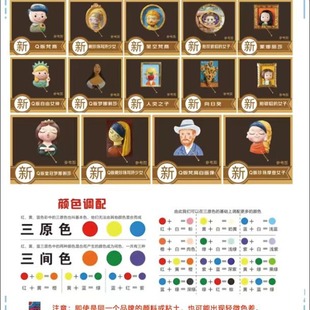 Gypsum graffiti painting still drawing still drawing still painted picture printing color paper A4 size advertising paper