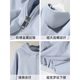 Shoulder Open Spring Short Coat Sweatshirt Women's Spring and Autumn 2025 Super Hot Korean Hooded Top for Small Wear Thin
