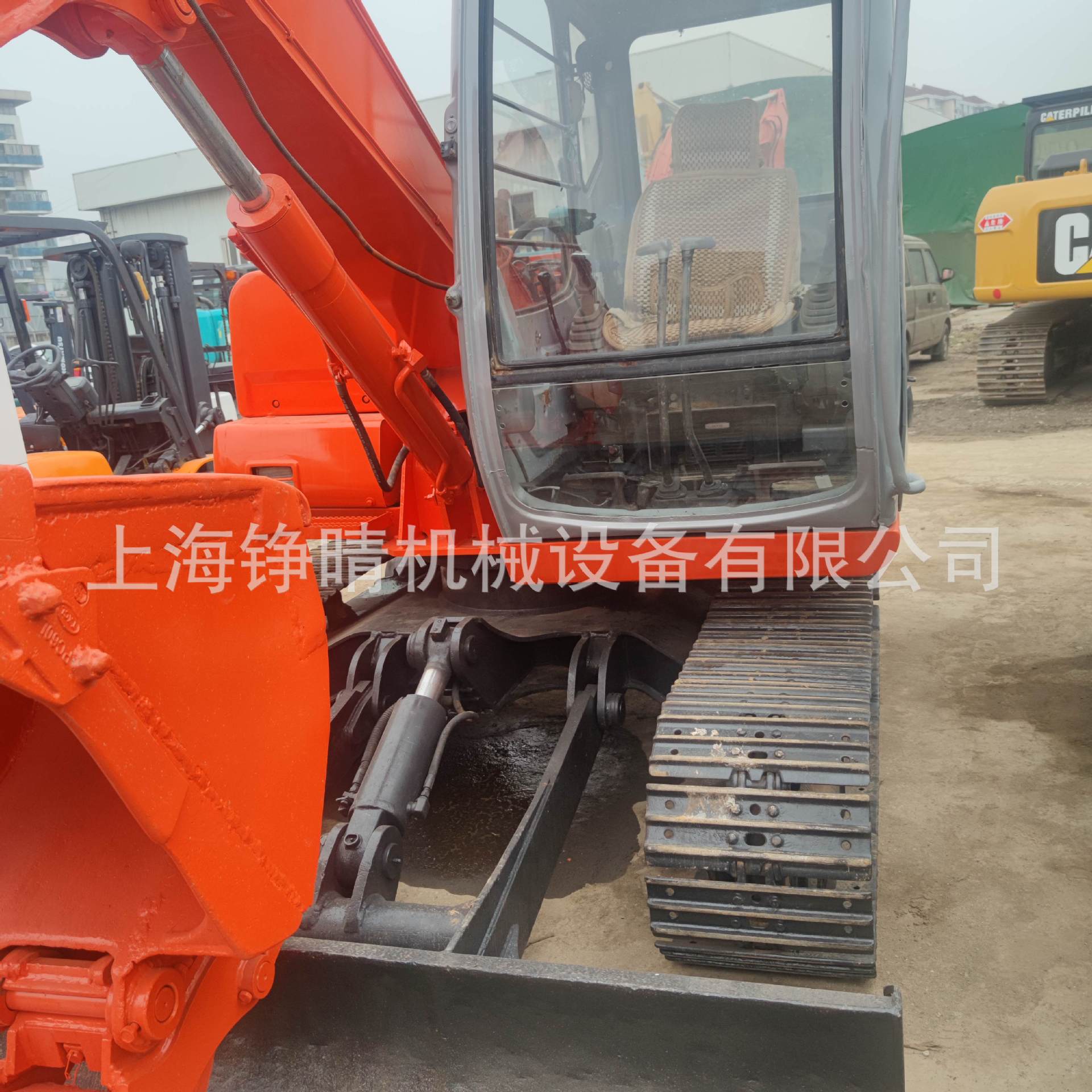 二手60挖机HITACHI日立EAX60二手挖掘机二手土方挖掘机 带推刀