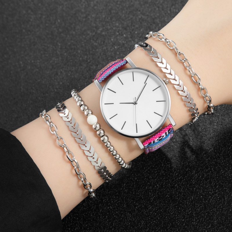 New Creative Daily Accessories Watch Color Strap National Bohemian Style Portable Accessories_voghion.com