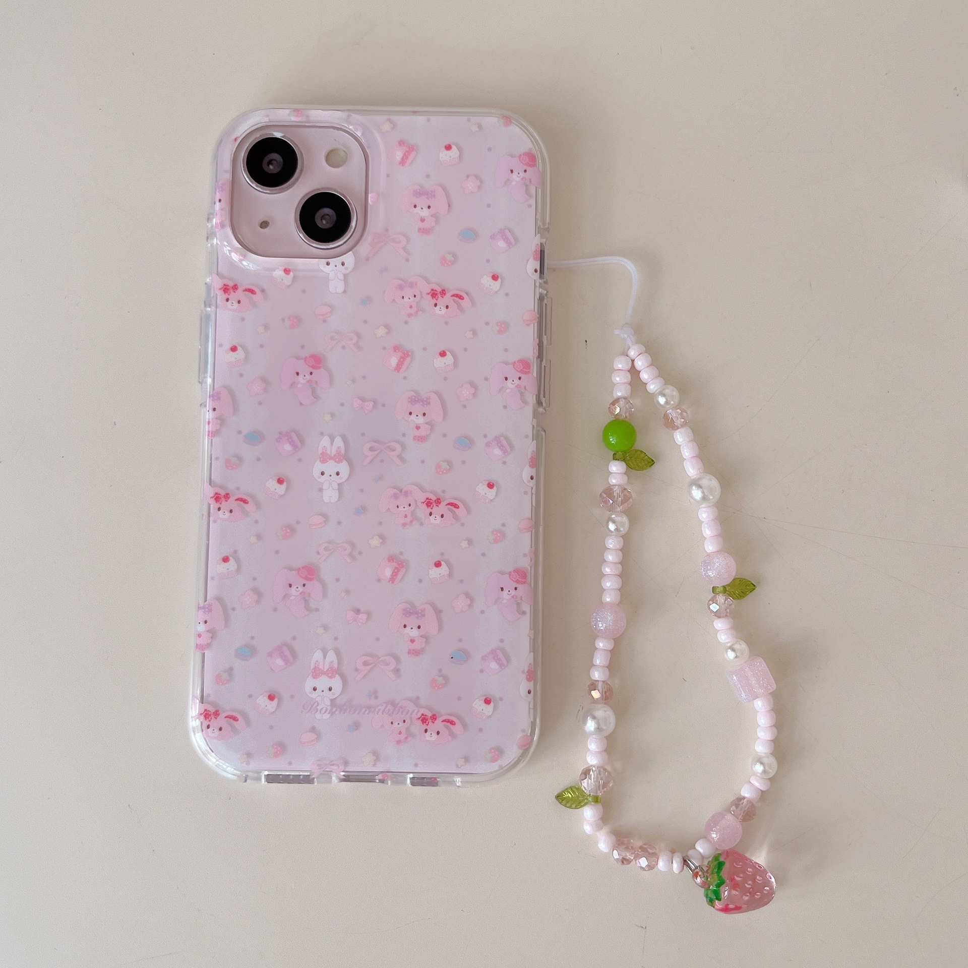 Base de cadena pantalla completa lazo conejo zz