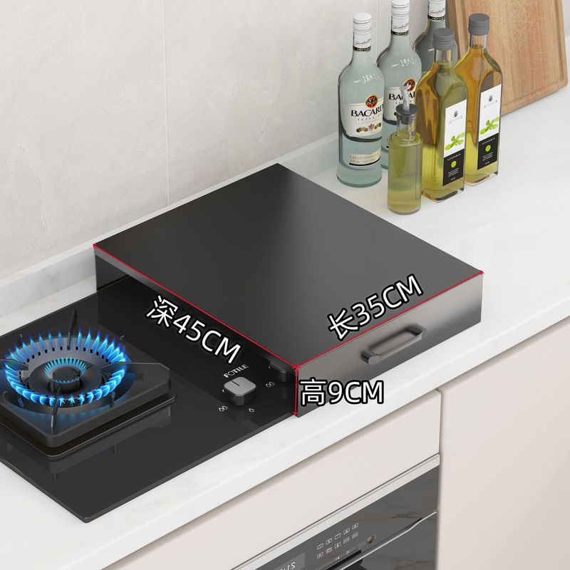 台所の物置棚ガスコンロのカバー家庭用電磁ストーブのスタンドのブラケットは鍋のガスコンロのベースを置きます。|undefined
