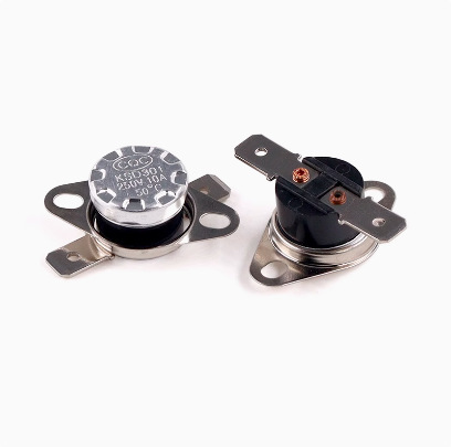 ノーマルオープン KSD301 温度制御スイッチ温度コントローラー電気木製可動リングノーマルオープン 40-160 度 250V/10A|undefined