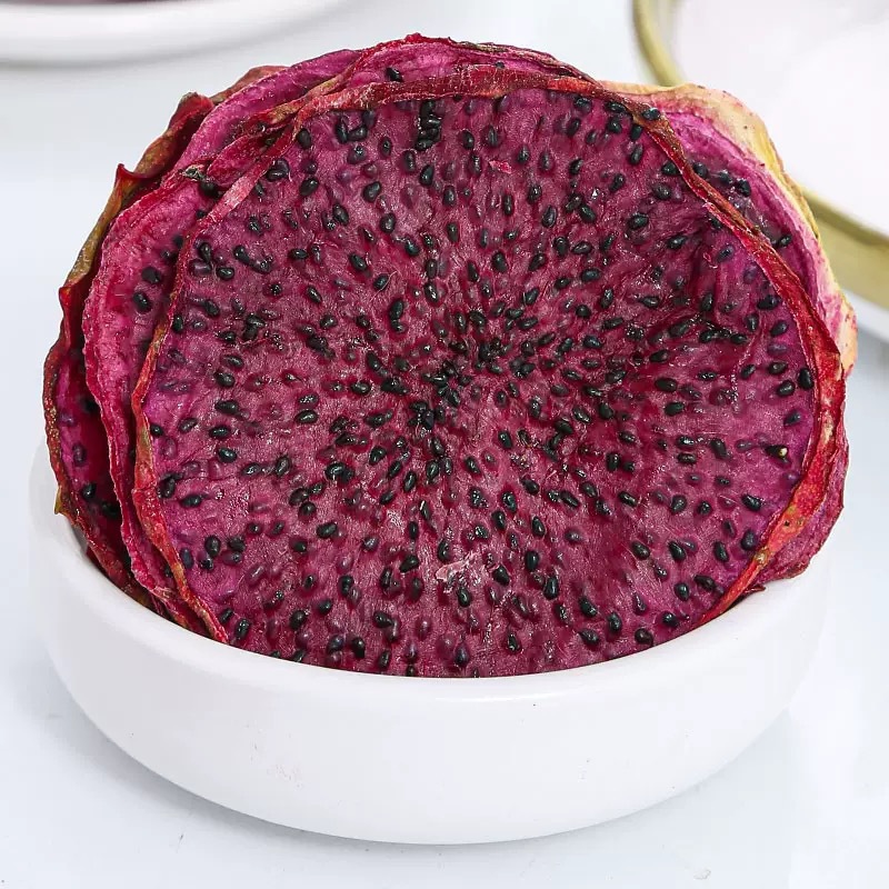 Freeze-Dried Dragon Fruit Slices 500g Huo Long Guo Dried Fruit Tea Unsweetened Snack and Infusion key features