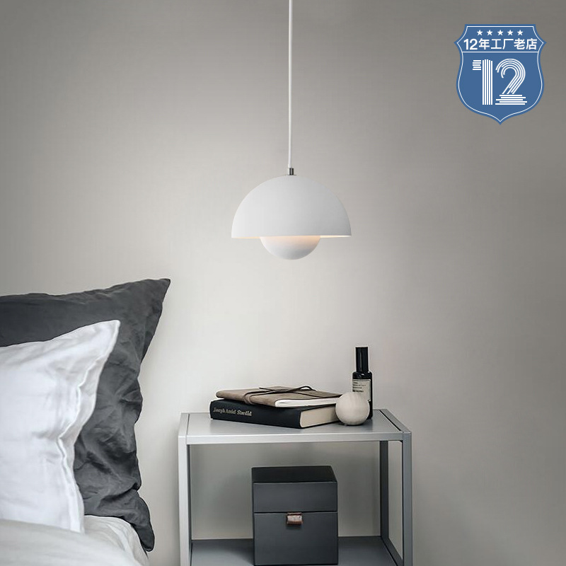 Lámpara de araña de comedor de una sola cabeza moderna barra minimalista creativa mesa de comedor estilo europeo sala de estar comedor LED lámparas americanas