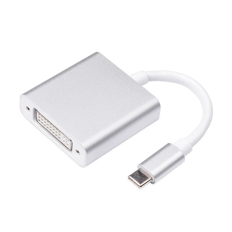Преобразователь Type-C к DVI USB3.1, коннектор TYPE-C к DVI