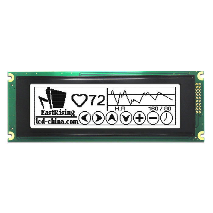 5.2寸LCD24064工控液晶屏/LCM240x64图形点阵液晶模块/白底黑字