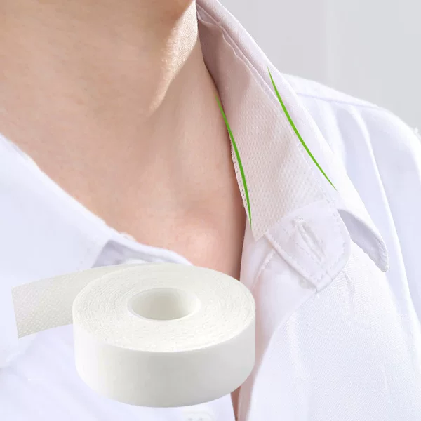 Collar Hat Anti-Dirty Sweat-Absorbent Stickers Hat Brim Cuffs Anti-Dirty Stickers Heel Stickers Self-Adhesive Disposable Anti-Perspirant Stickers Collar Stickers