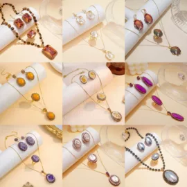 项链;戒指;胸针