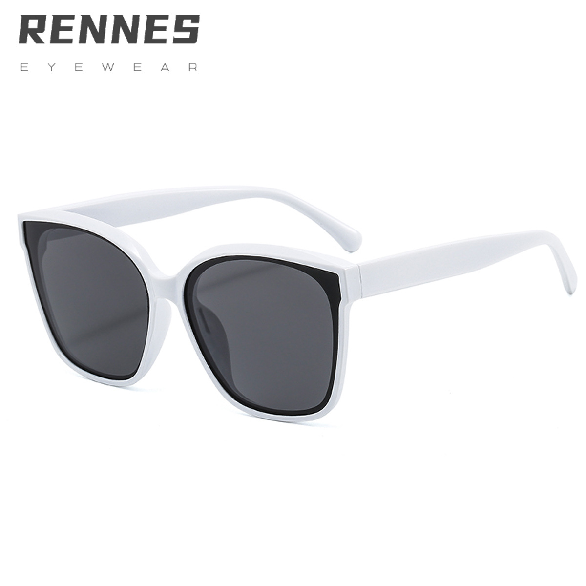 2021 nuevas gafas de sol de Marco grande retro de las mujeres Pequeño Libro Rojo cara redonda simple cuadrado cóncavo estilo Street shot gafas de sol 3544