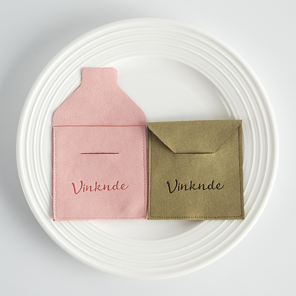 1 Pieza Franela Elegante Estilo Simple A Diario Letra Bolsas Embalaje  Joyería display picture 5