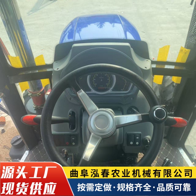 广东农田开垦1204四驱水旱两用拖拉机  打捆旋耕施肥适合多种工况