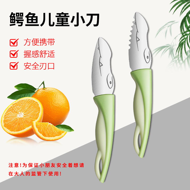 Cuchillo de corte de verduras para niños cuchillo de frutas para niños mano bebé mini cocina de educación temprana cuchillo para niños pequeños cuchillo no