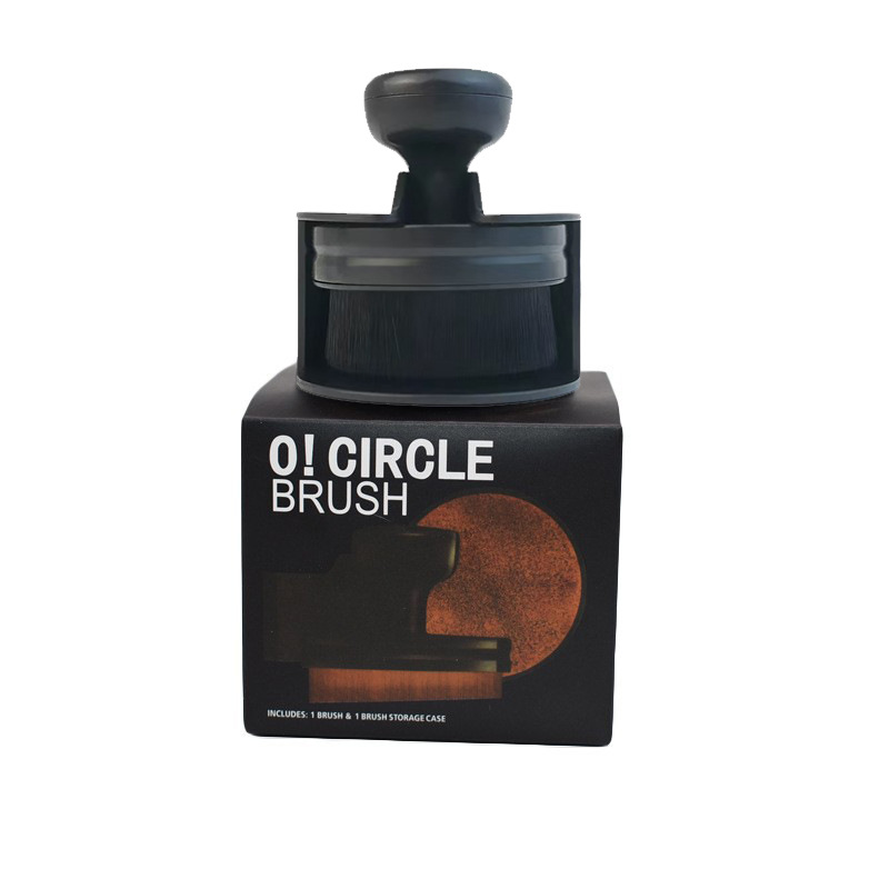 Cepillo de sello cepillo de base cepillo de maquillaje de cabeza plana cepillo de polvo de manicura multifuncional cepillo de neumáticos de pelo suave cepillo de limpieza de automóviles