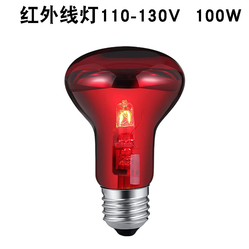R63110v E27 적외선 램프 100w