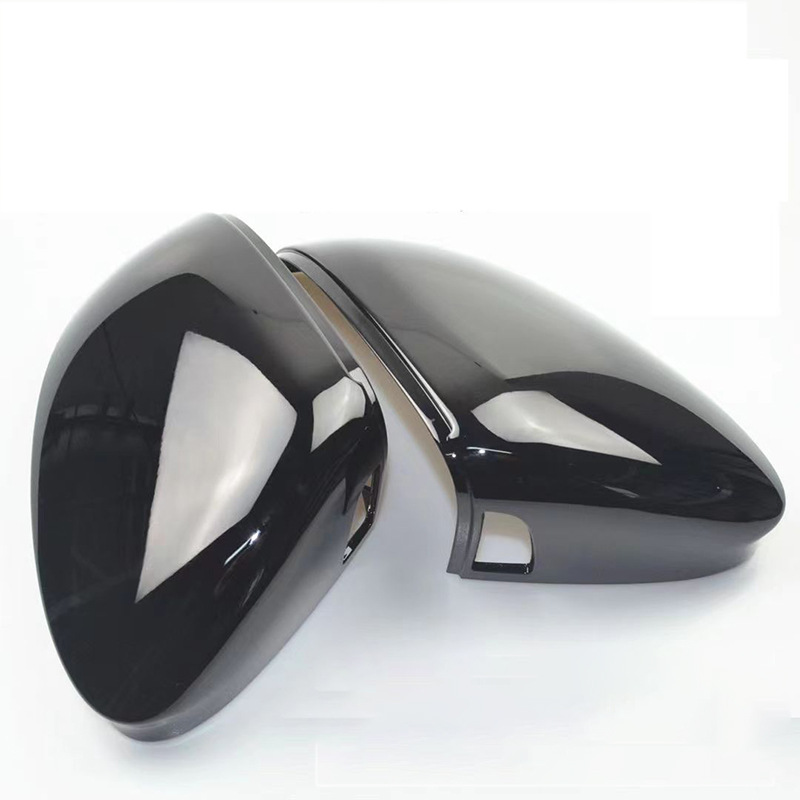 Suitable for Volkswagen Golf 8 MK8 side wing rearview mirror cover rear mirror housing cover bright black decoration