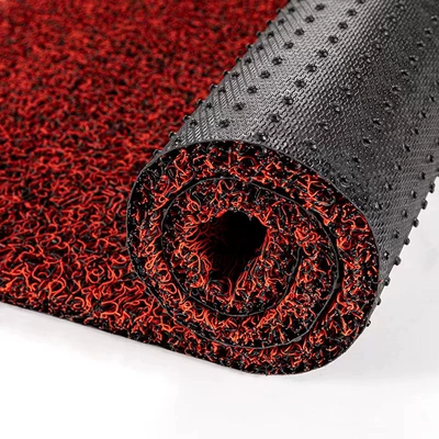 Avtomobil döşəmə paspasları Pcv Nail Bottom Silk Circle Floor - black-and-red-nail-bottom-wire-ring-16mm-12-meters-wide-take-a-picture-of-1-meter-long-and-a-roll-of-9-meters