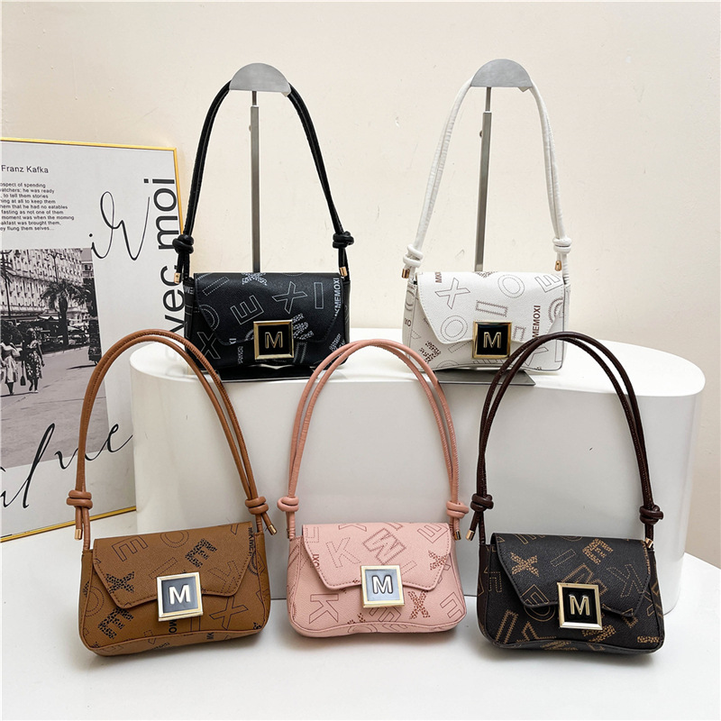 Fashion bagsM bolso de brazo otoño 2024 bolso nuevo estilo de alta moda moda moda bolso de hombro