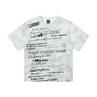 Куртка Road Vintage 2025 Лето новый стиль американский ретро тай-дай结果 Hand-painted Print Design loose short sleeves