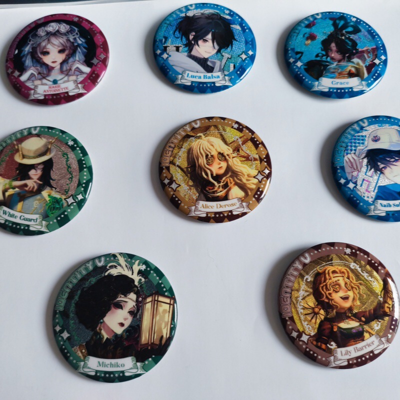 アニメ周辺機器 第五人格バーバッジ ブラインドボックス 二次元透明カード アクリル缶 ブラインドボックス マルチIPセルフ|undefined