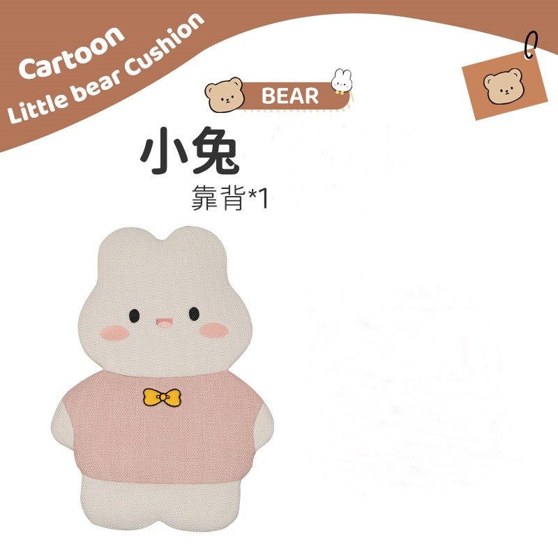 Universal – Seat cushion, seat cover Cushion Four Seasons - four-seasons-linen-rabbit-backrest