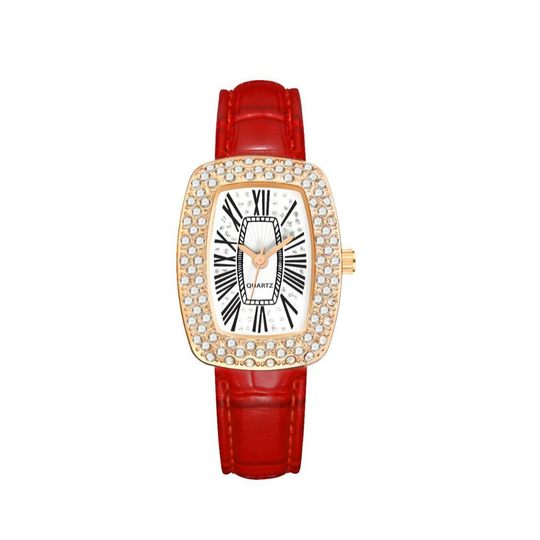 Live Streaming Small Green Watch Women's Watch Women's Niche Pigeon Egg Online Celebrous TikTok Quick Hand Rhinestone Gipsophila Women's Watch