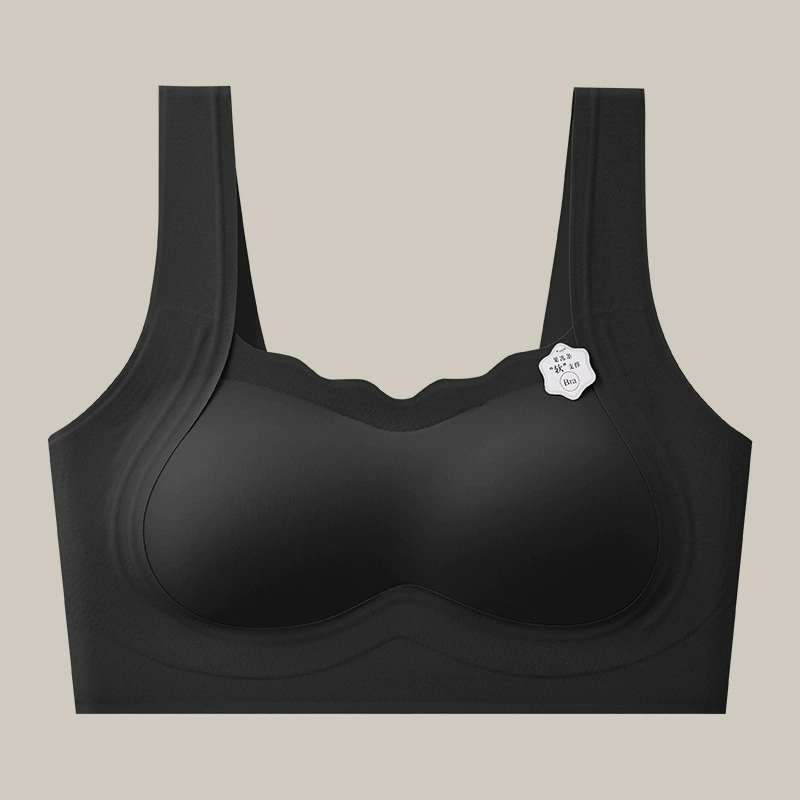 Supporting tank top, wireless bra, bra top