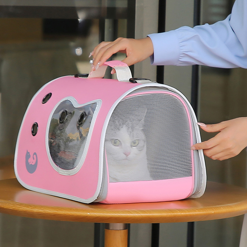 Сумка-переноска PET Officer розовая малая