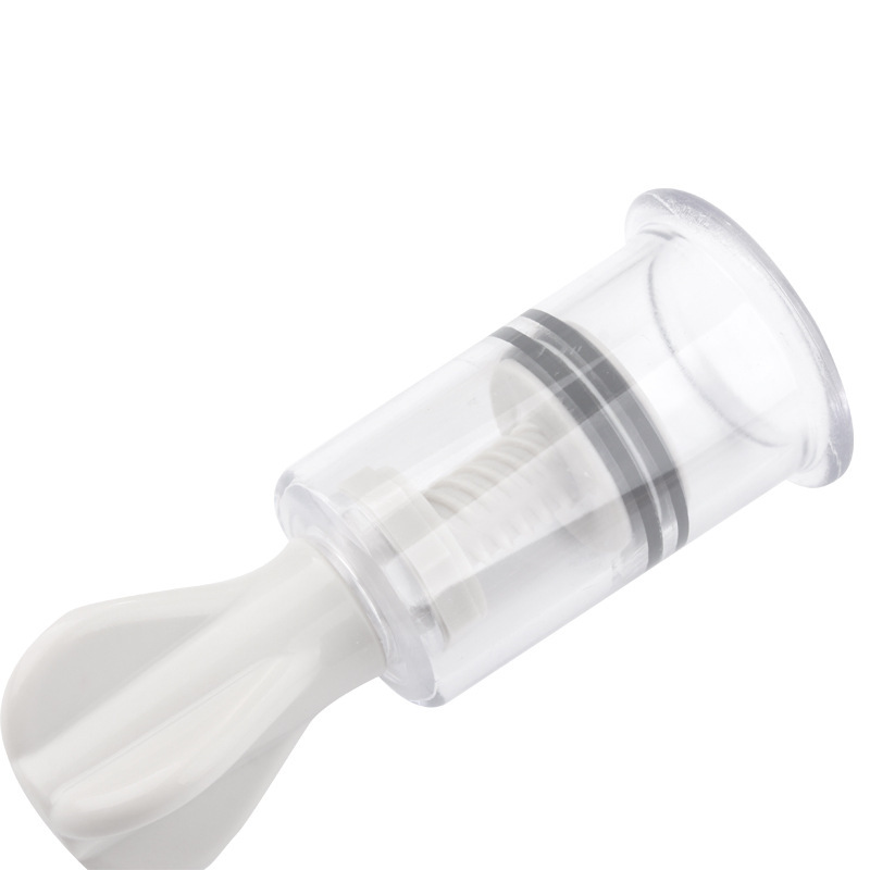 Nipple Suction Stimulator, ABS Breast Pump Toy, White, Large Size — detail image 7