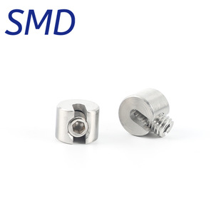 316 stainless steel slotted clip wire rope slotted clip reinforcement Chuck garden fixed rope clip curtain wall