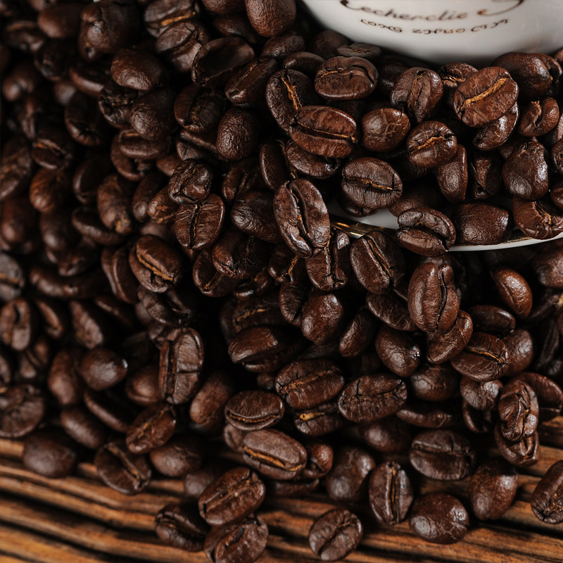 Yunnan Small-Grain Arabica Coffee, Italian-Style Deep Roast, Extra Strong, Freshly Ground Coffee Powder, Commercial Coffee Beans