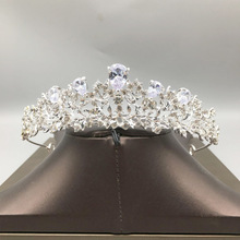 新娘皇冠皇冠成年十八歲生日禮物鋯石女王冠頭飾公主超仙網紅配飾