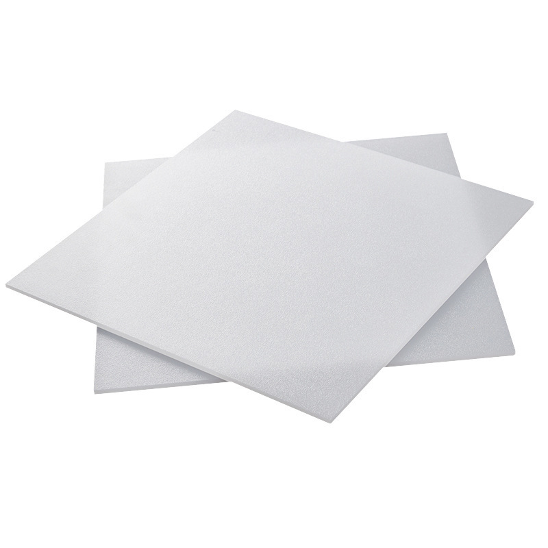 厂家乳白色PC扩散板加工磨砂PC透光板 亚克力扩散板雕刻切割