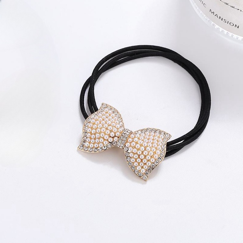 Corea del Sur Dongdaemun rhinestone geométrico curvo Super Flash banda de pelo accesorios para el cabello corbata de pelo femenina cuerda de pelo banda de goma femenina cuerda de pelo en forma de U