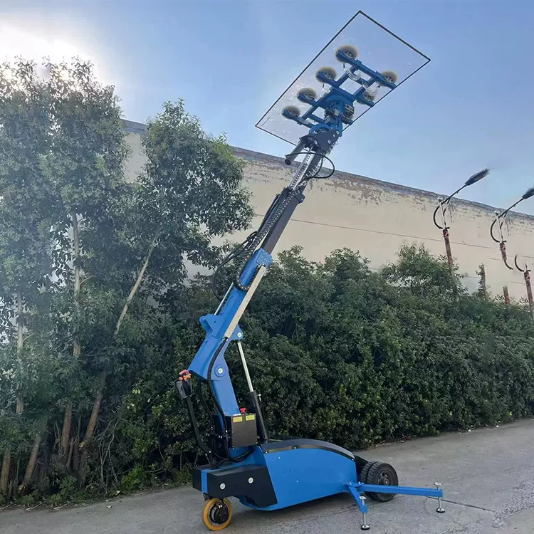 安装机械手电动玻璃搬运车设备助力搬运机械臂机器厂家批发