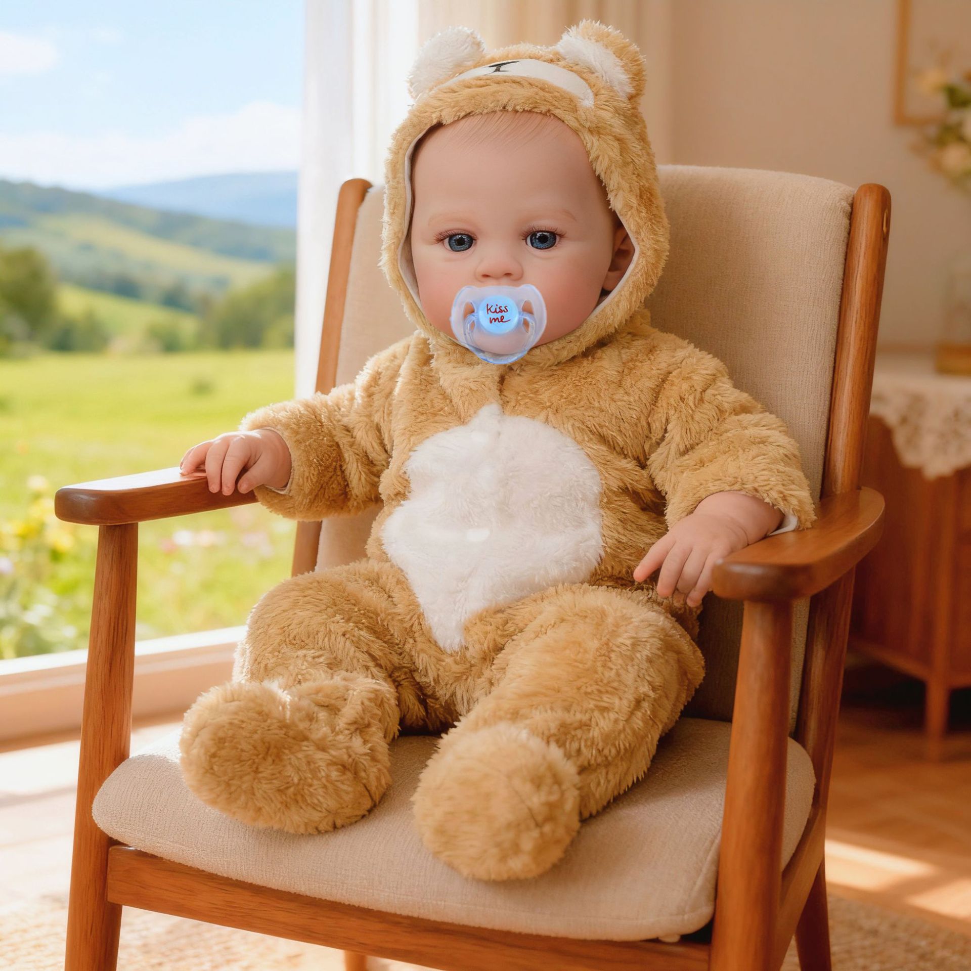 NPK 18 pulgadas camiseta de peluche simulación muñeca de juguete Meadow regalo de cumpleaños para niños de Navidad
