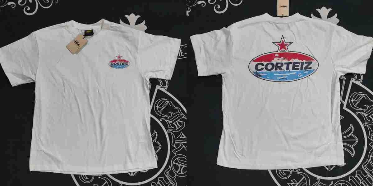 Transfronterizo nuevo corteiz manga corta Devil Island camiseta carta Logo impreso cuello redondo americano casual suelta media manga