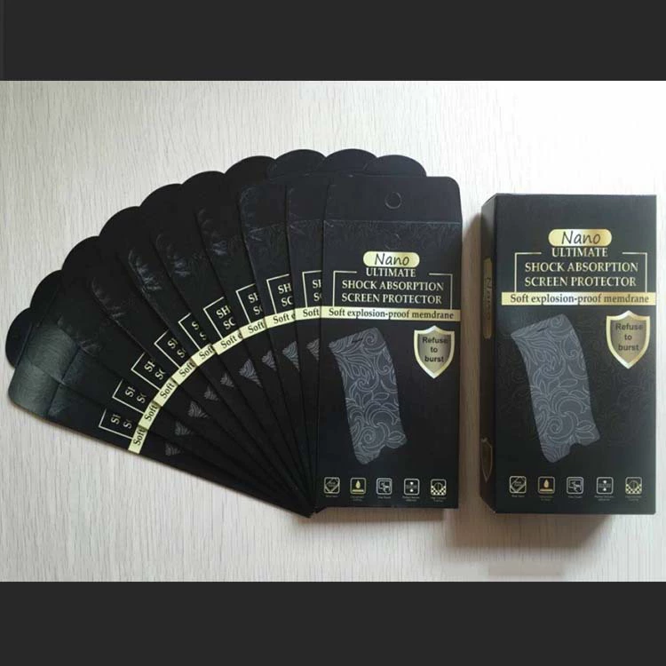 Мобильный телефон нанопленка 10 в 1 картонная коробка упаковочная коробка подходит для Apple OPPO Huawei iphone различных марок упаковки