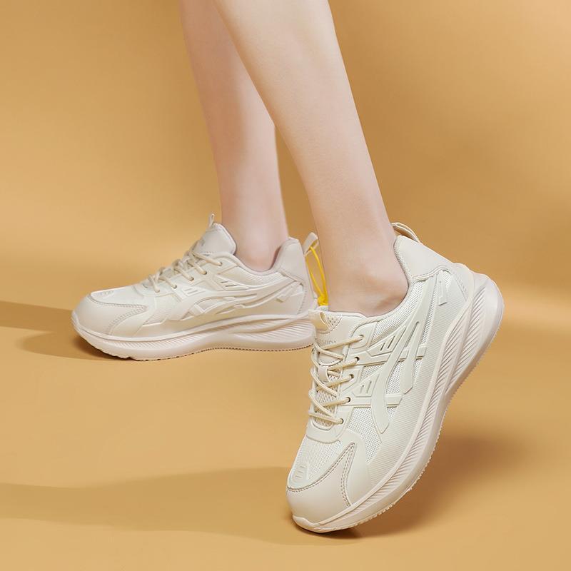 Women Ladies Tennis Shoes Walking Shoes Sneakers Synthetic Rubber Sole Cushioned Easy To Clean Footgear_voghion.com