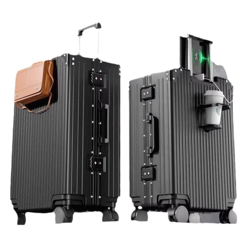 Maleta de mujer red retro 20 pulgadas pequeña caja de viaje de tirón 24 pulgadas maleta de estudiante rueda universal