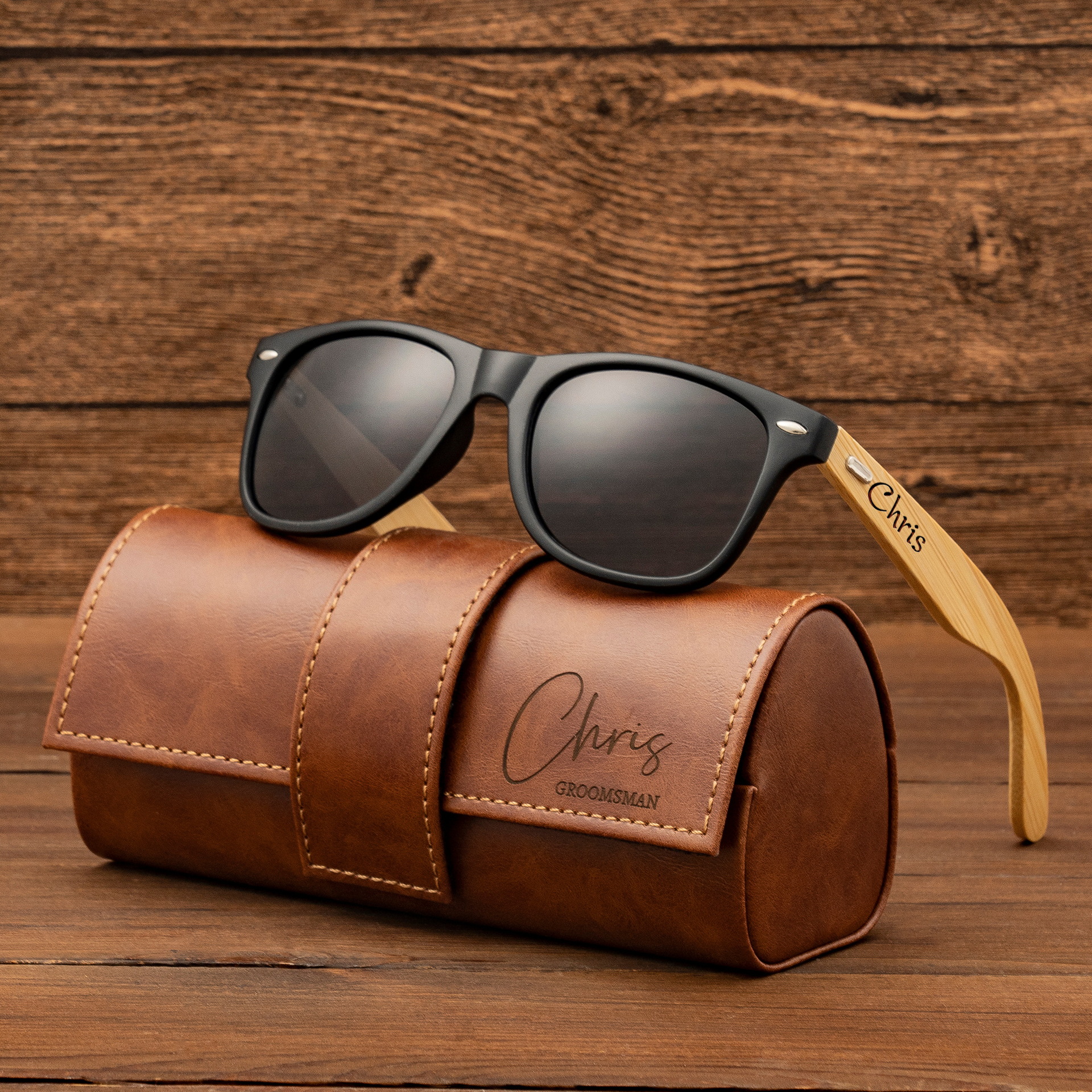 Amazon Distribution Drop Shipping Log Head Leg Sunglasses ETSY Hot Sale Outdoor Folding Sunglasses