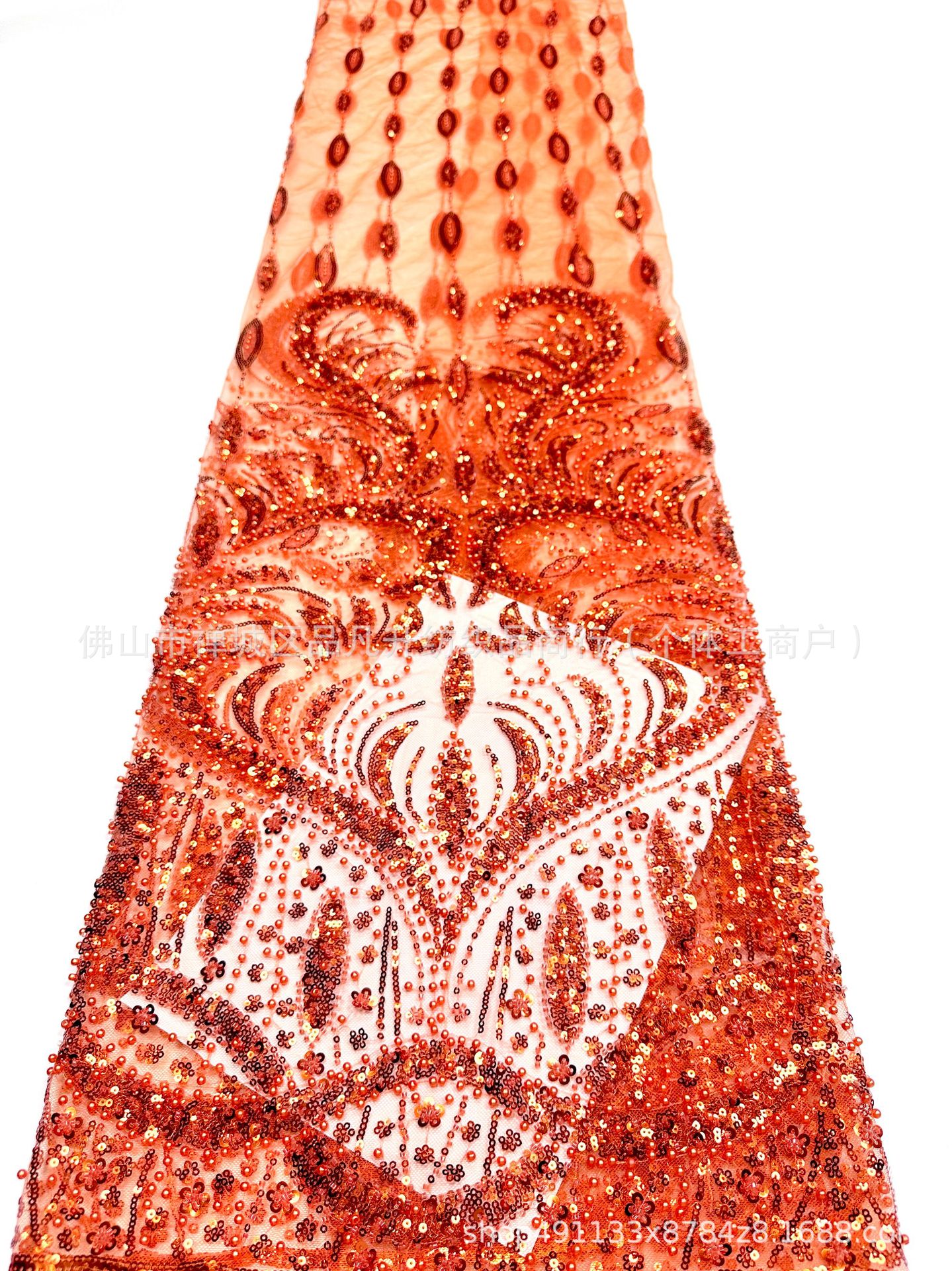 Gaoding moda vestido de boda cena V-collar anfitrión festiva tela de baile tela de cuentas tela de sequilla image 11