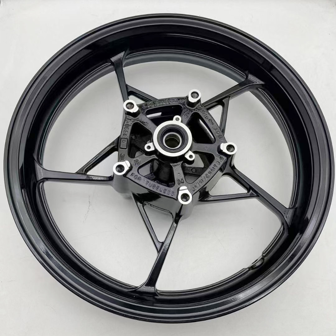 Compatible with Kawasaki Z900 wheel hubs, Ninja 400/Z900 front and rear wheel hub assemblies, thickened steel rims