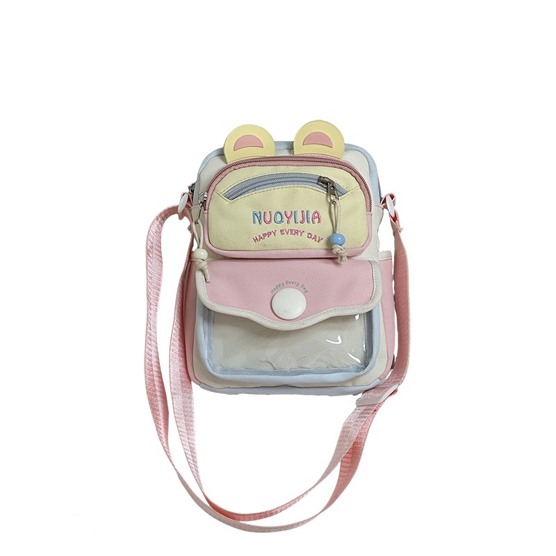 2026 nuevo paquete de niños de estilo extranjero de dibujos animados de dopamina bolsas de dolor pequeñas y ligeras bolsas de viaje de primavera para niños y niñas