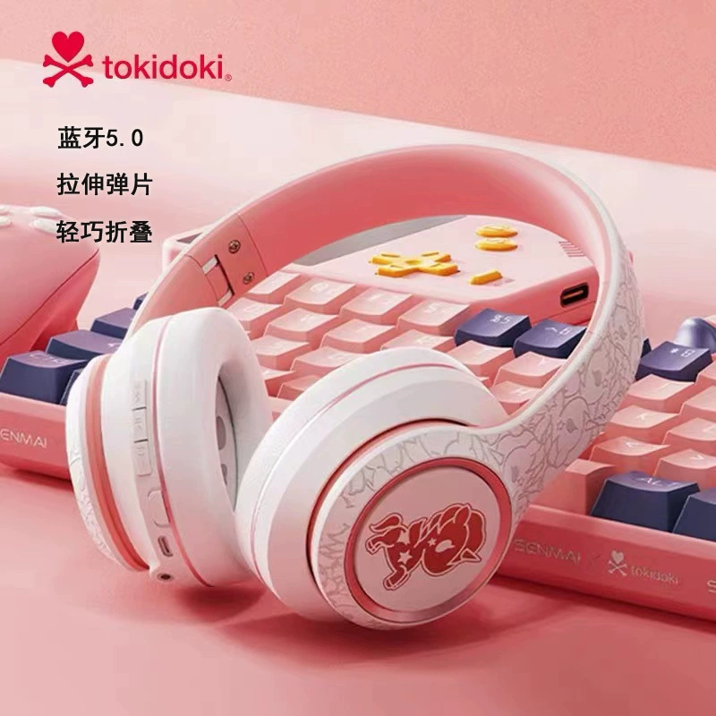 Tokidoki Tao Qiduqi единороги в Bluetooth наушниках музыка игра шумоподавление корейский стиль милый