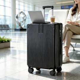轻便商务行李箱20寸登机箱结实拉杆箱轻音万向轮24寸旅行密码箱包