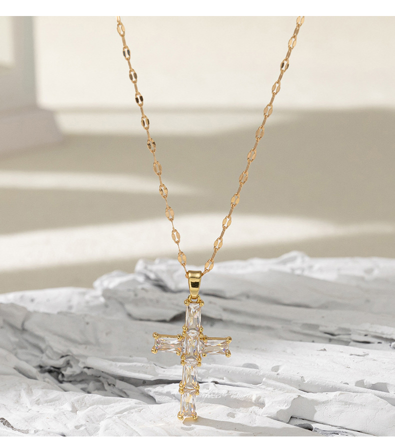 Fashion Geometric Copper Plating Pendant Necklace 1 Piece