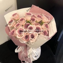 情人节玫瑰花曼塔乌梅子酱花束母亲节送女生闺蜜感生日女厂家批发